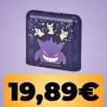 Conserva le cartucce per giochi Nintendo Switch con questa pratica custodia ispirata ai Pokémon Gengar e Mimikyu