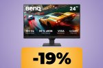 Il monitor da gaming BenQ da 24' e con un refresh rate da 100Hz è in offerta praticamente al suo minimo storico - Notizia