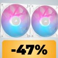 Le ventole Corsair RGB in sconto su Amazon: puoi acquistarle al minimo storico sulla piattaforma