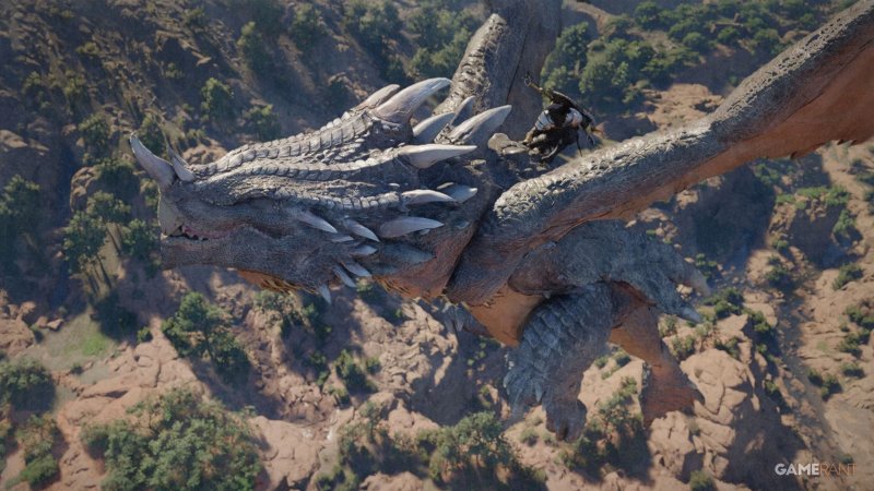 Il drago di Crimson Desert