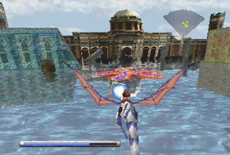 Il gameplay 'su rotaie' di Panzer Dragoon