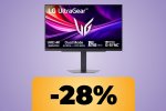 Il monitor da gaming LG Ultragear è in offerta su Amazon: puoi acquistarlo al suo minimo storico - Notizia