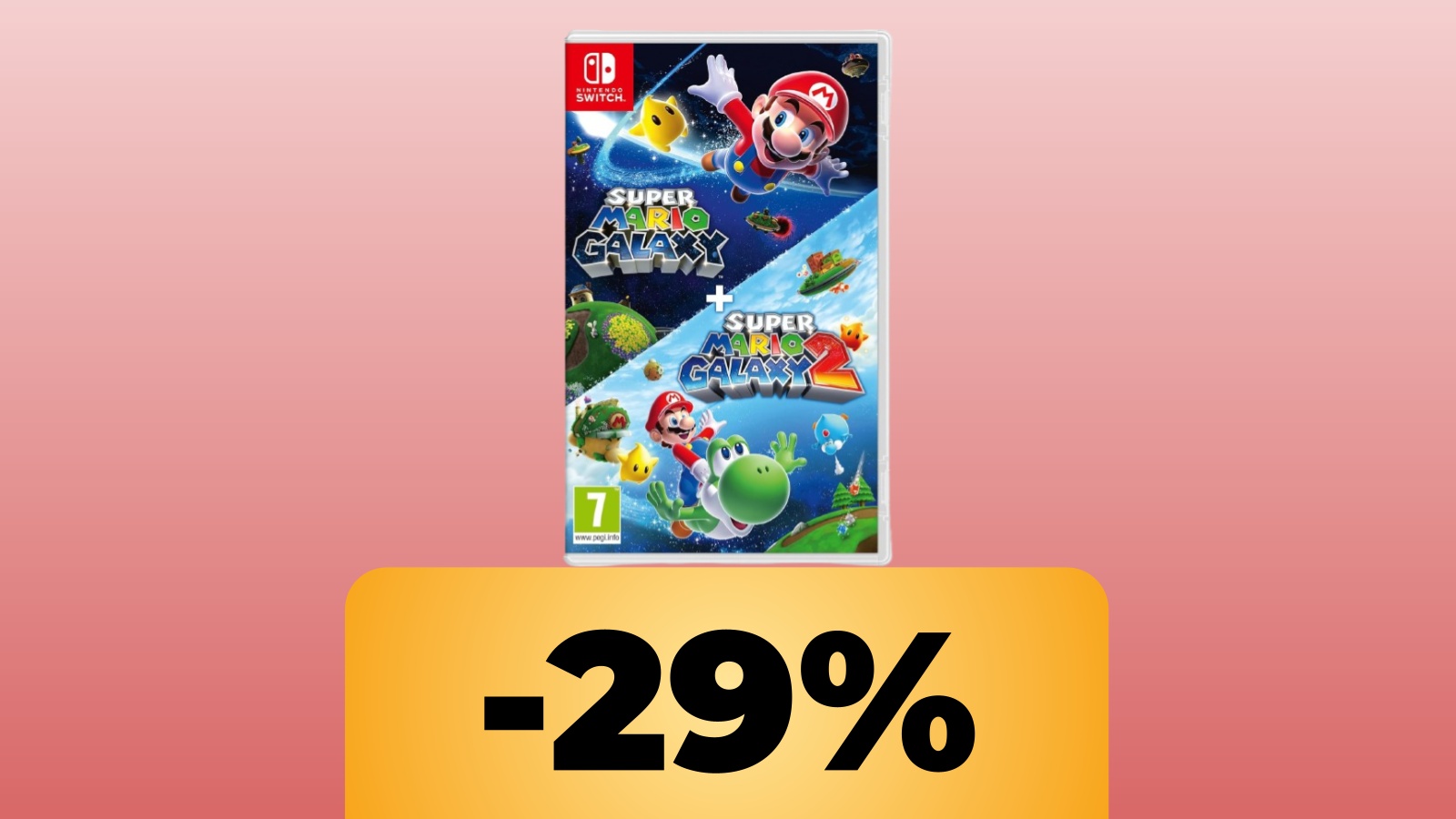 Super Mario Galaxy 1 e 2 per Switch in sconto su Amazon: acquista la raccolta dei due titoli (quasi) al suo minimo storico