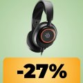 Immergiti nei tuoi videogiochi preferiti con le cuffie da gaming SteelSeries: le Arctis Nova 3 sono in promo su Amazon