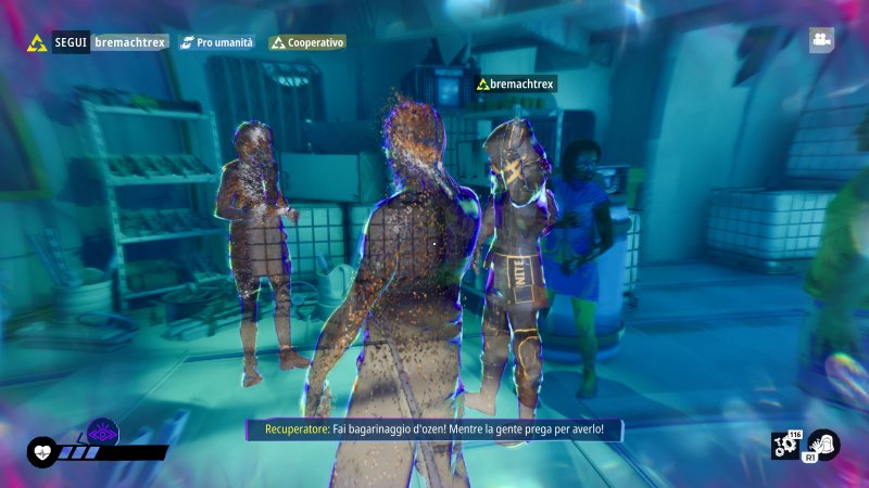 Una delle visioni di Tides of Tomorrow