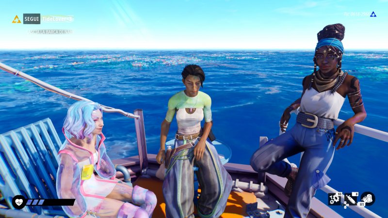 Eyla, Nahe e Kass in Tides of Tomorrow