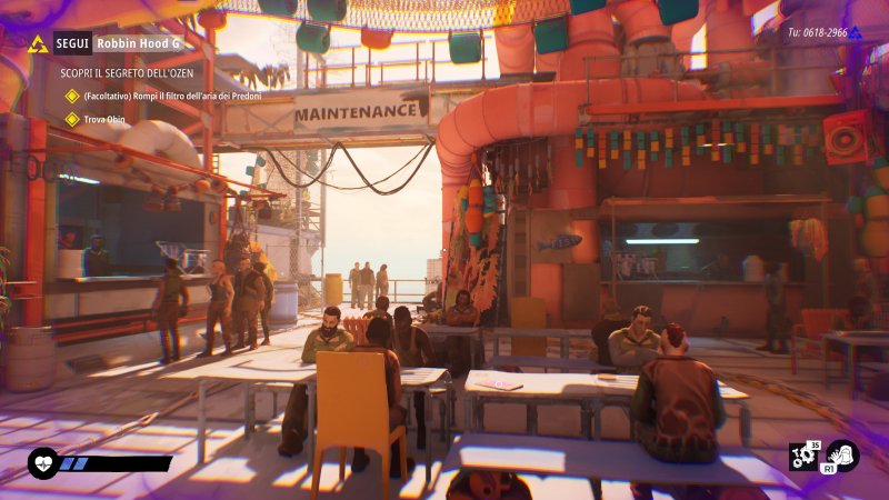 Uno degli scenari di Tides of Tomorrow