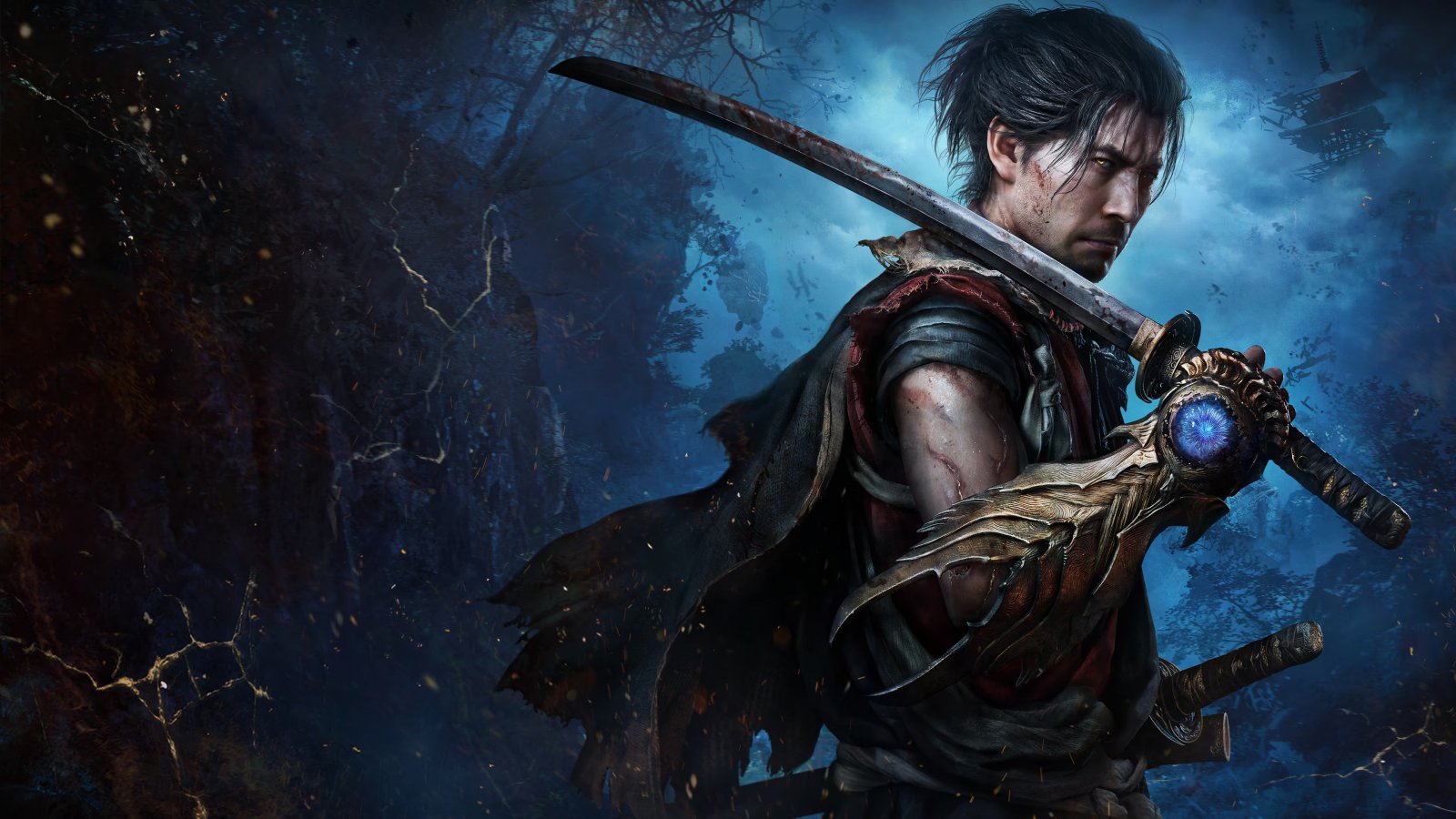 Miyamoto Musashi in Onimusha: Way of the Sword