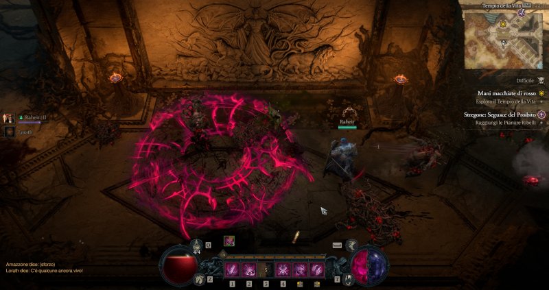 Naturalmente Diablo IV è un gioco sempre macabro