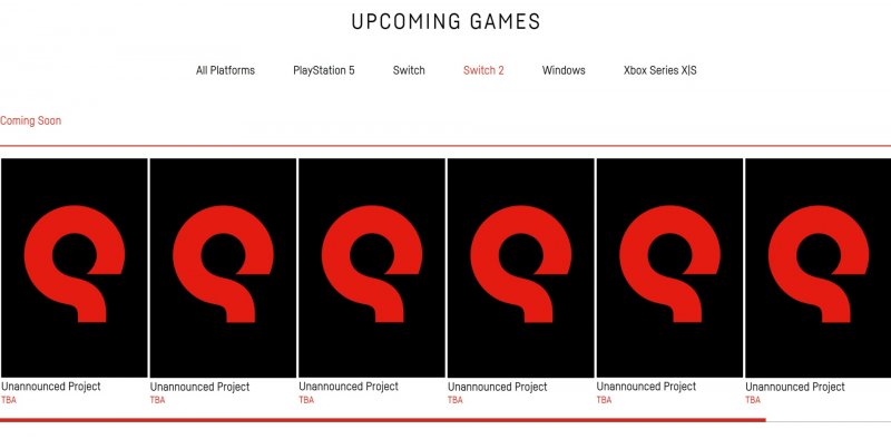 Il misterioso elenco sul sito THQ Nordic