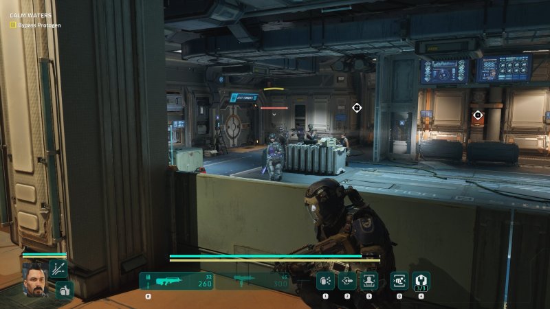 L'interfaccia di gioco in combattimento e sistema di coperture