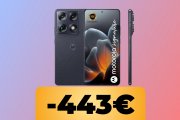 Motorola Signature in sconto al minimo storico su Amazon: Snapdragon 8 Gen 5 e batteria da 5.200 mAh