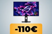 Il monitor da gaming ASUS ROG Strix OLED è al minimo storico su Amazon: 27", refresh rate da 240Hz e tempo di risposta di 0,3 ms