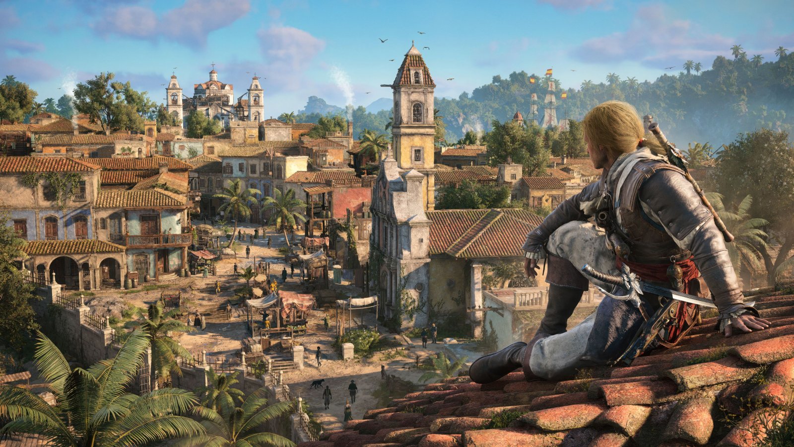 Una città in Assassin's Creed Black Flag Resynced