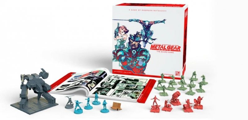 Peccato che il modellino del Metal Gear Rex sia rimasto in esclusiva per coloro che hanno effettuato il pre-ordine della versione Kickstarter