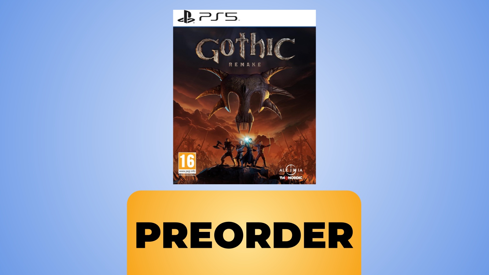 Nostalgia di Gothic 1? Prenota la tua copia del remake per PS5 in sconto su Amazon e (ri)vivi una pietra miliare dei videogiochi