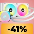 Il dissipatore Corsair iCUE Link H100i è in sconto su Amazon: puoi acquistarlo al suo minimo storico