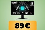 Il monitor da gaming MSI è in sconto su Amazon al minimo storico: refresh rate da 180Hz, full HD e tecnologia anti-flicker - Notizia