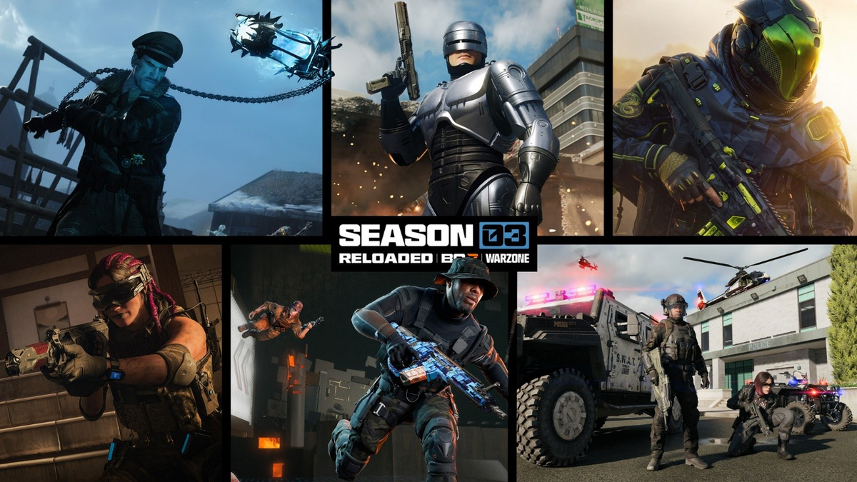 Call of Duty: Black Ops 7 e Warzone presentano la Stagione 03 Furiosa tra vecchie glorie, zombi e l'arrivo di RoboCop