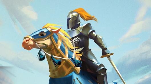 Un cavaliere di Heroes of Might and Magic: Olden Era