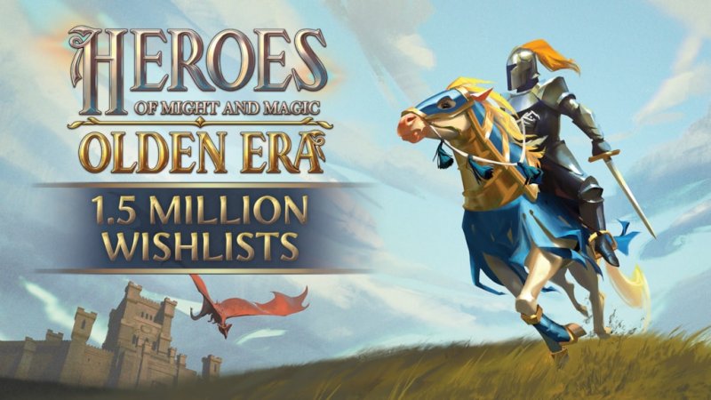 L'immagine di annuncio delle liste dei desideri di Heroes of Might and Magic: Olden Era