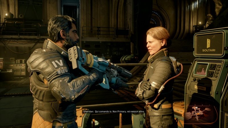 Il cambiamento più importante di Saros è quello apportato alla narrazione: più cinematografica, più universale, per certi versi più ambiziosa