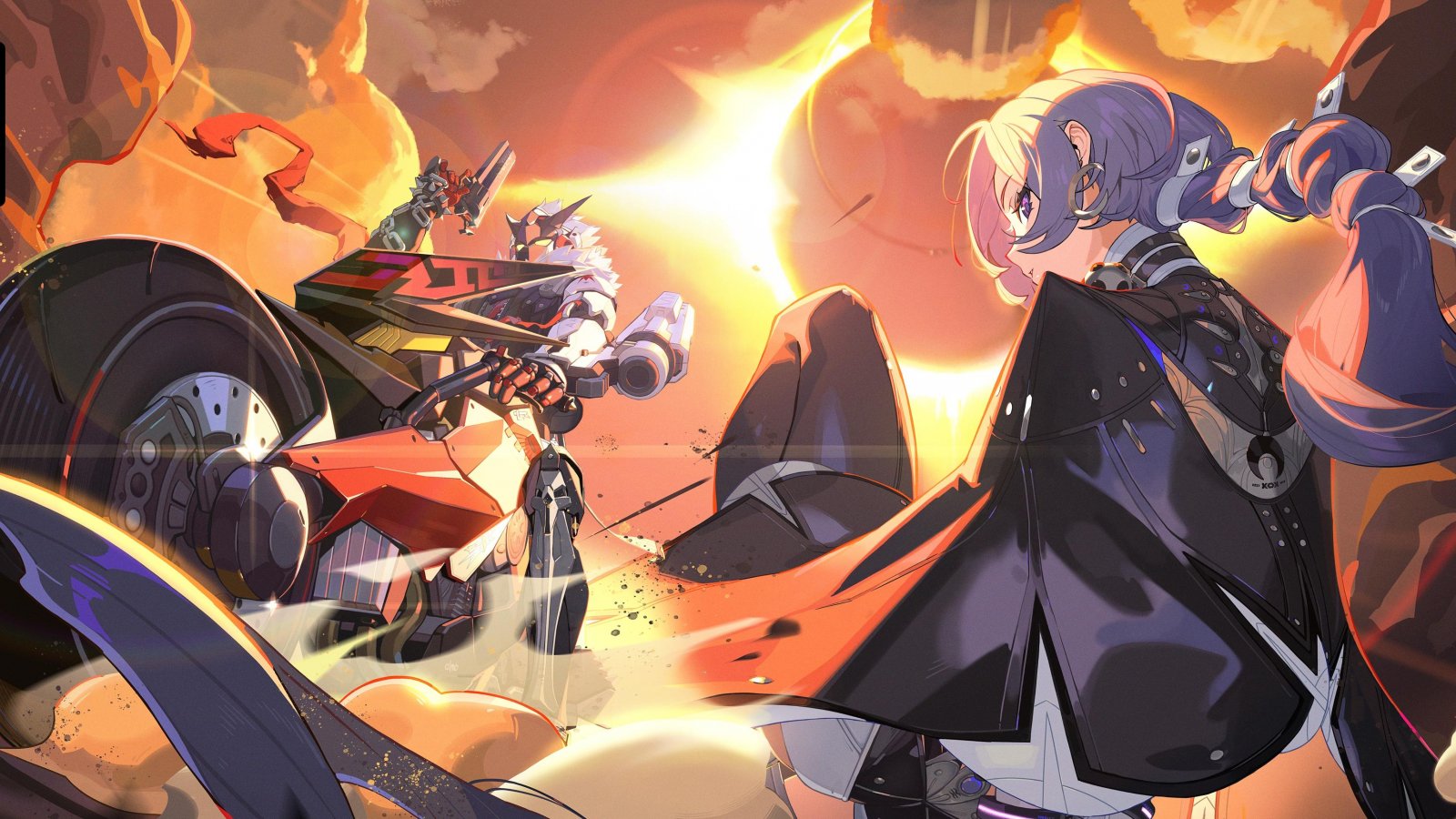 Artwork della versione 2.8 di Zenless Zone Zero