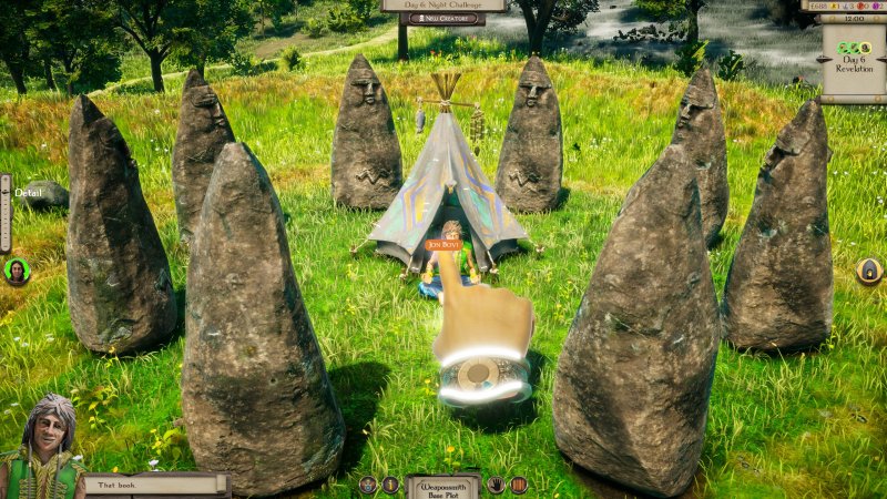 Uno dei tanti indovinelli di Masters of Albion