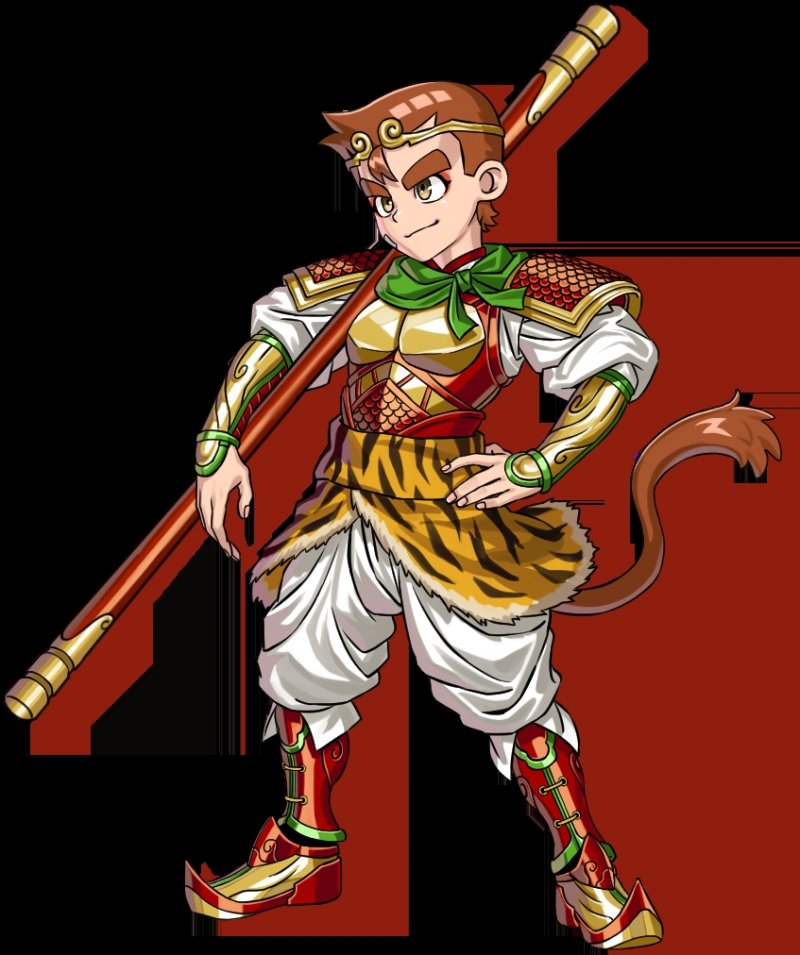 Kunio come Sun Wukong