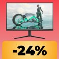 Il monitor da gaming Philips è in promozione su Amazon al minimo storico: 27', refresh rate da 180Hz e pannello WQHD