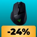 Il mouse Razer Basilisk è in offerta su Amazon: ergonomico, portatile, senza fili e con una super batteria