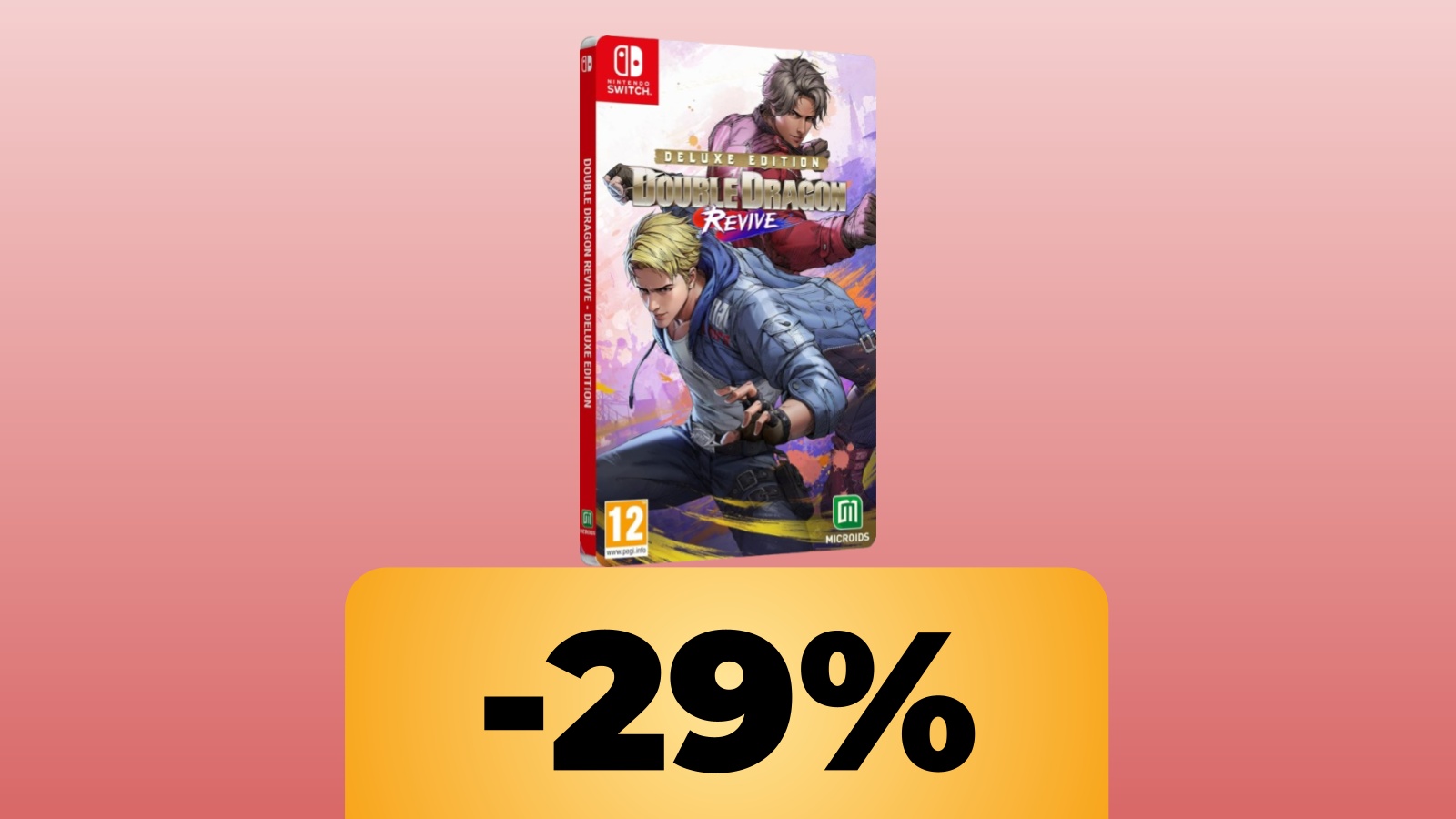 La Deluxe Edition di Double Dragon Revive per Nintendo Switch è in offerta su Amazon: puoi acquistarlo al minimo storico