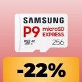 La scheda microSD Express Samsung P9 per Nintendo Switch 2 è al minimo storico su Amazon