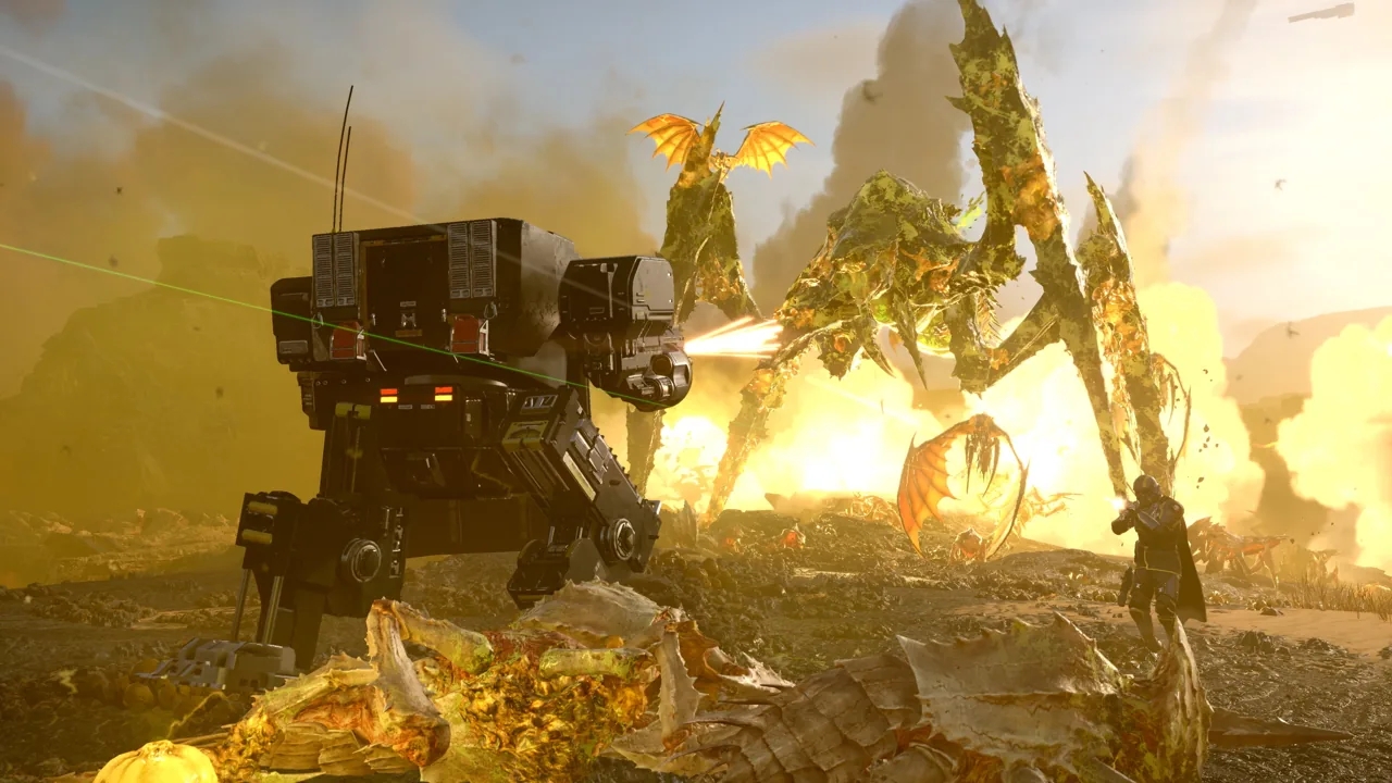 Helldivers 2 riceve l'aggiornamento Macchina di Oppressione, con due biomi e una nuova variante di nemici