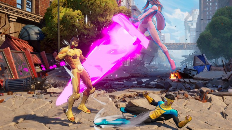 Il gioco di squadra è fondamentale all'interno di Invincible VS