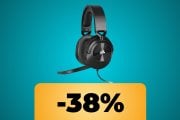 Le cuffie da gaming Corsair HS55 sono in offerta su Amazon: puoi acquistarle (quasi) al minimo storico