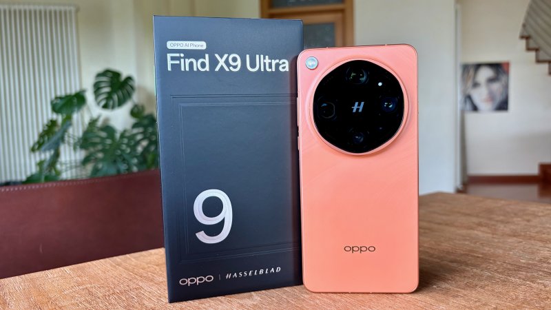OPPO Find X9 Ultra ha una scheda tecnica da vero top di gamma