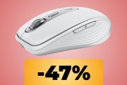 Il mouse Logitech MX Anywhere 3S è scontatissimo su Amazon: silenzioso, ergonomico e al minimo storico