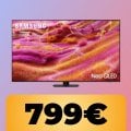 La Smart TV Samsung Neo QLED 4K da 55' è al minimo storico su Amazon