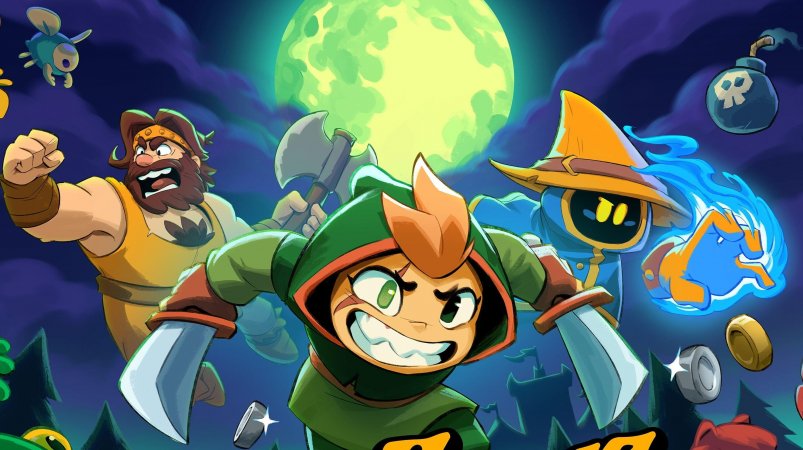 Un roguelike con carte e funghi, un dungeon scroller retrò e un party game scriteriato