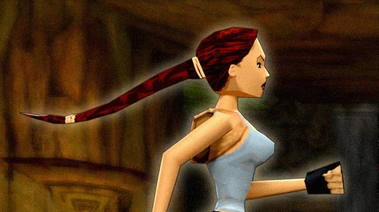 Lara Croft in 2D