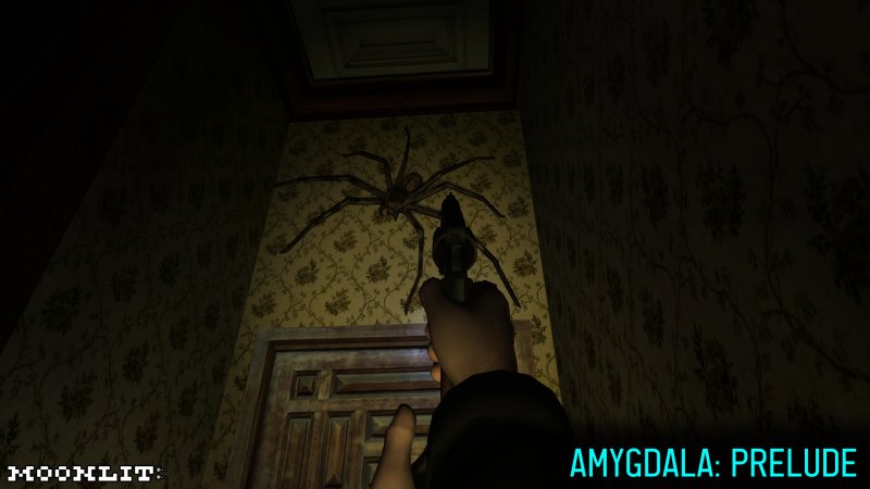 Un ragno gigante in Amygdala: Prelude