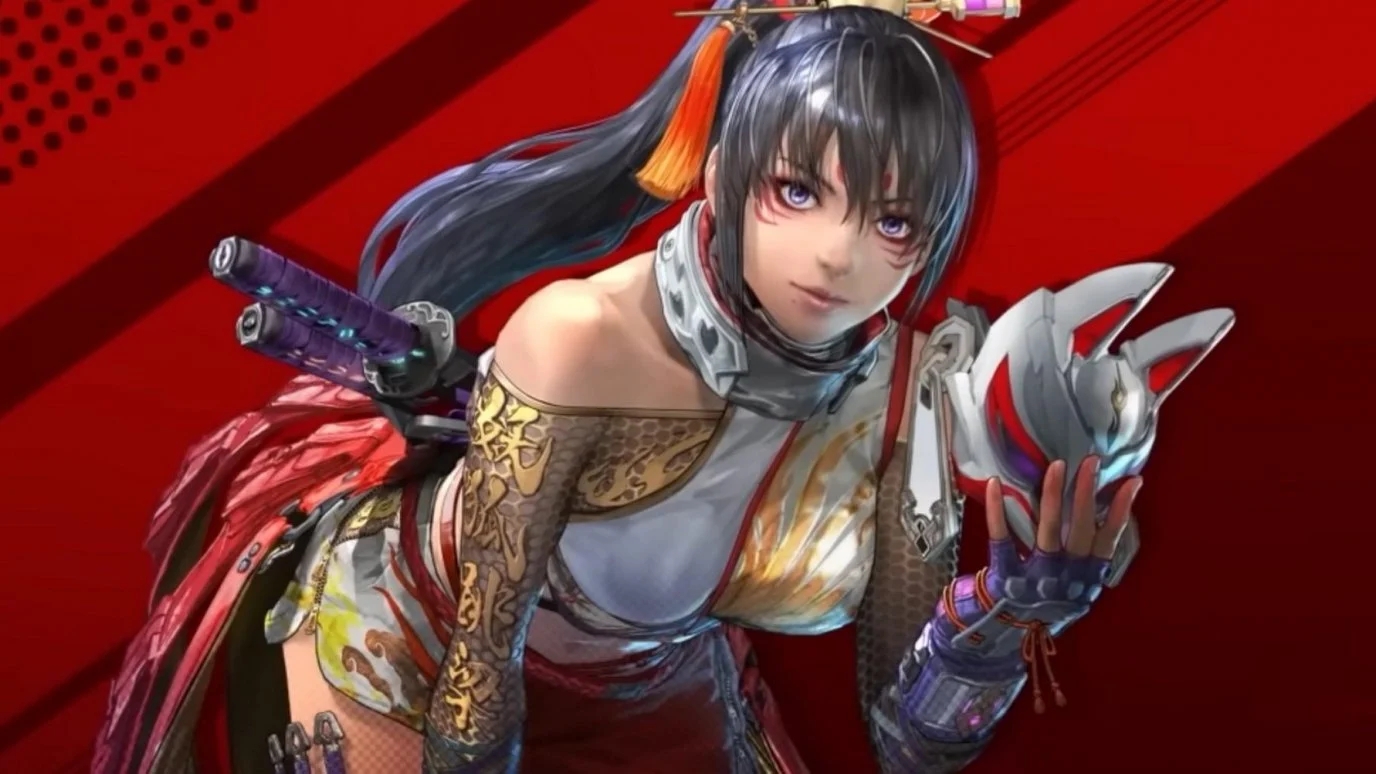 Tekken 8 presenta Kunimitsu con un trailer, svelandola sotto la maschera