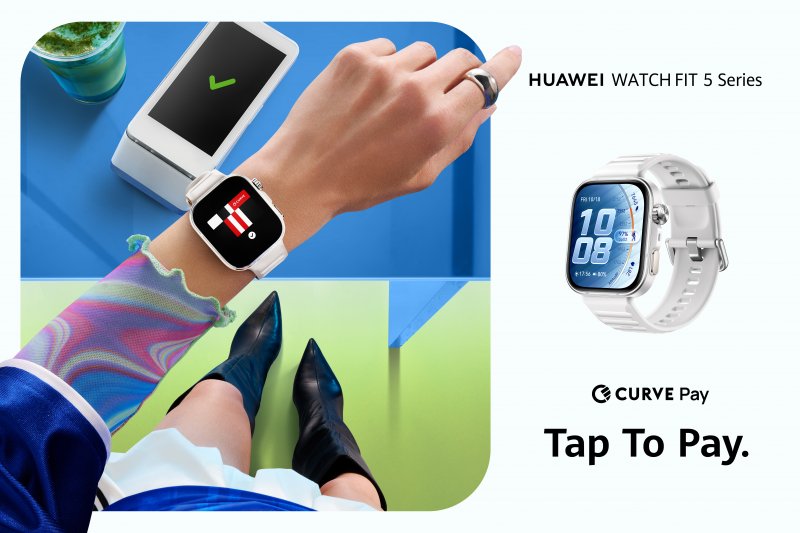 Huawei Watch Fit 5 Pro in versione bianca