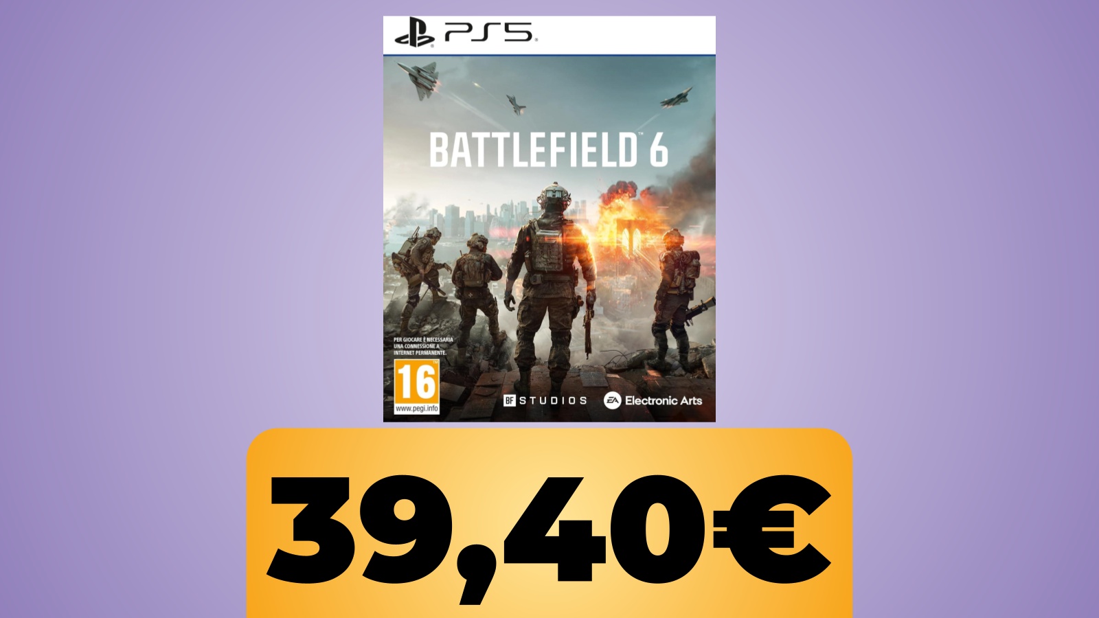 Battlefield 6 per PS5 è in super sconto su Amazon: risparmia fino al 51%