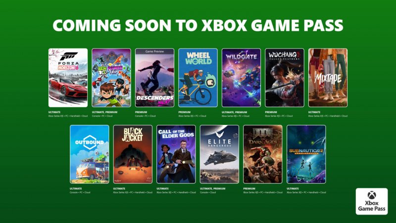 I giochi in arrivo su Game Pass nella prima metà di maggio