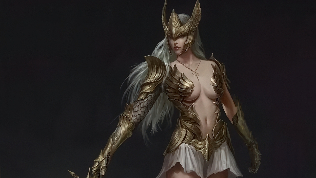 Un personaggio femminile di Lords of the Fallen 2