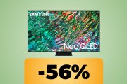 La Smart TV Samsung NEO QLED 4K da 85" costa 1.760 € in meno: prezzo minimo storico