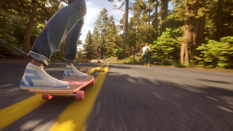Molte sessioni di gioco ci vedono a bordo del nostro skate!