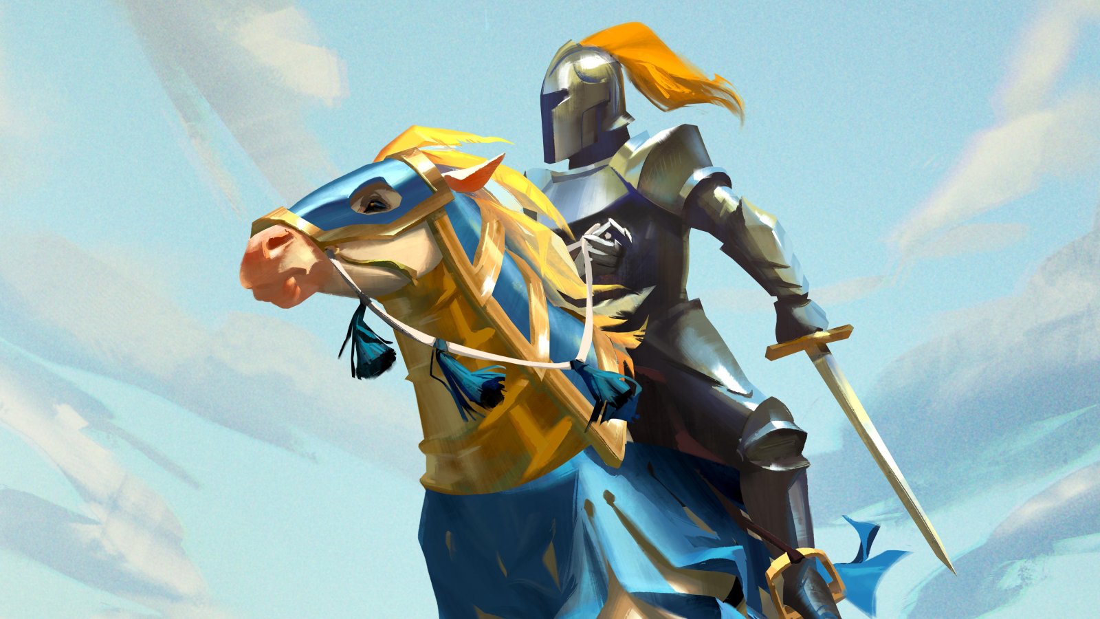 Un cavaliere di Heroes of Might and Magic: Olden Era